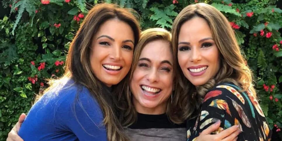 Cissa Guimarães, Patrícia Poeta e Ana Furtado no "É de Casa" (Foto Reprodução/Internet)