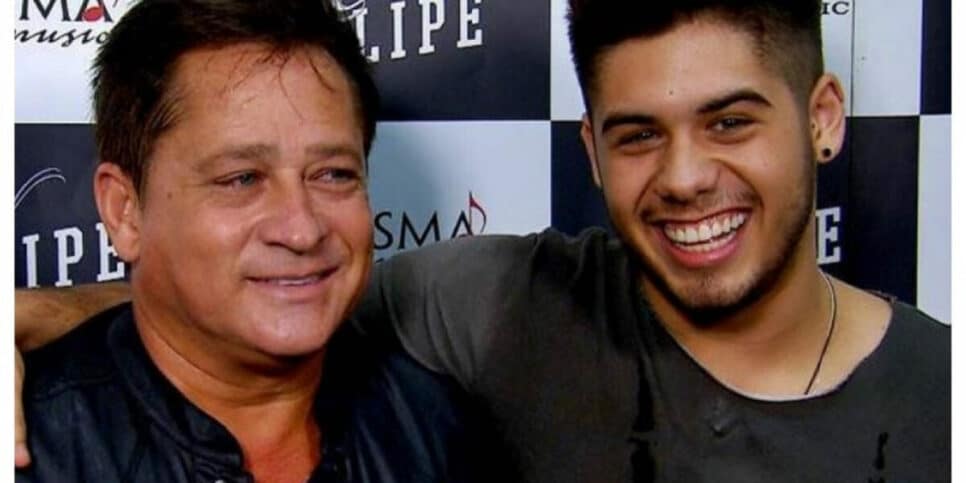 Leonardo guardou segredo do filho Zé Felipe por muito tempo (Foto Reprodução/Internet)