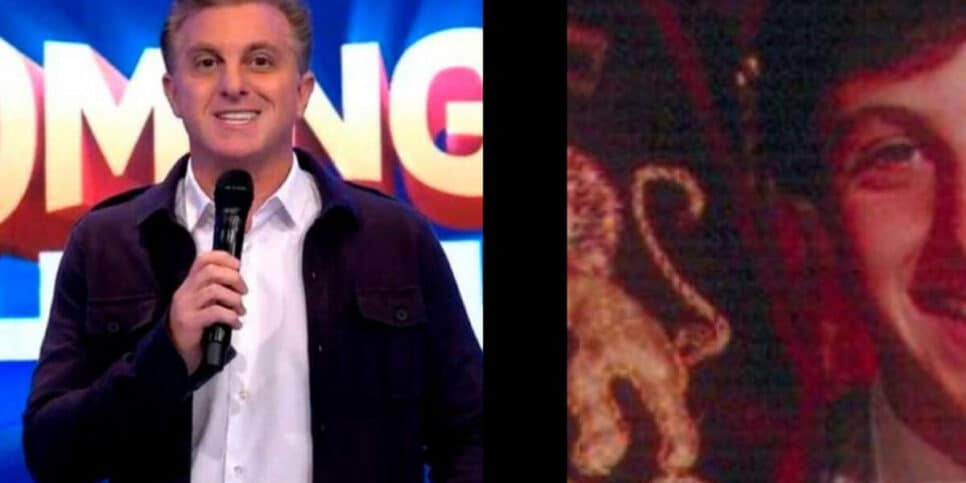 Veja como era o apresentador antes da fama e do dinheiro (Foto/Montagem/Fatos da Tv)
