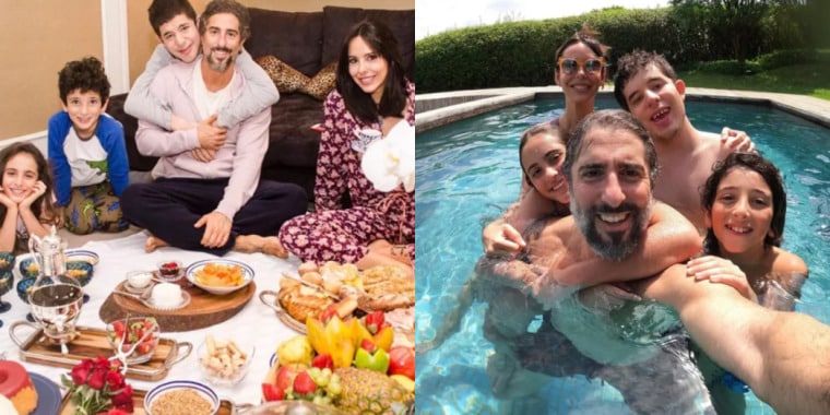 Marcos Mion leva uma vida luxuosa e confortável ao lado de sua família em sua mansão (Foto Reprodução/Internet/Montagem Fatos da Tv)