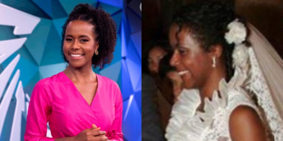 Maju Coutinho revelou com quem é casada (Foto Reprodução/Internet/Montagem Fatos da Tv)
