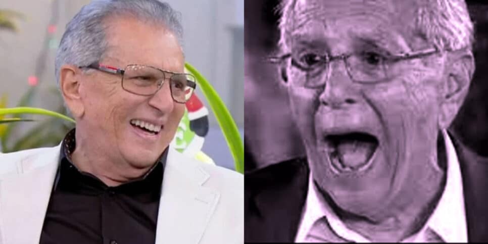 Carlos Alberto de Nobrega guardou um segredo por anos, e chocou ao revelar (Foto Reprodução/Montagem/Fatos da Tv)