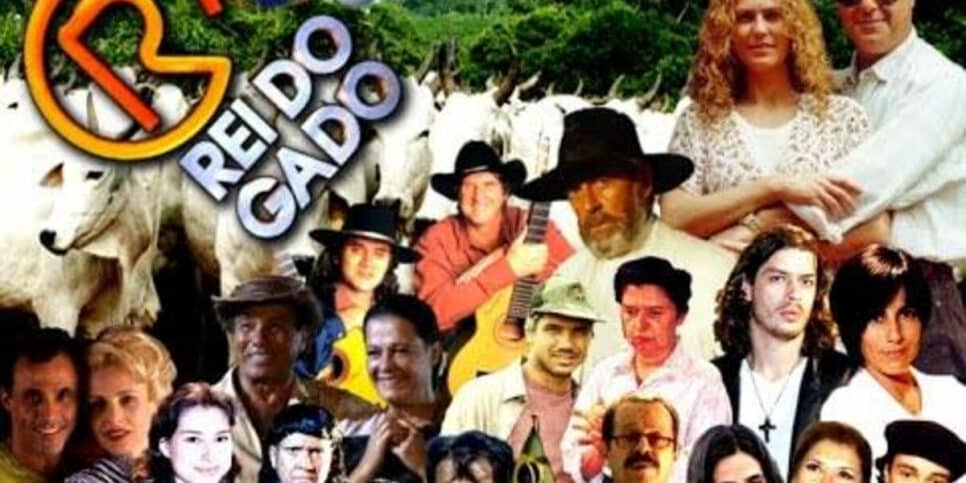 Elenco de "O Rei do Gado" foi marcado com suicídio, amputação e prisão de galã (Foto Reprodução/Facebook)