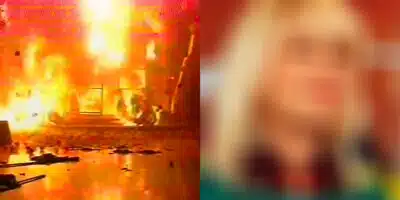 Tragédia na Globo quase matou apresentadora (Foto: Reprodução, Globo)