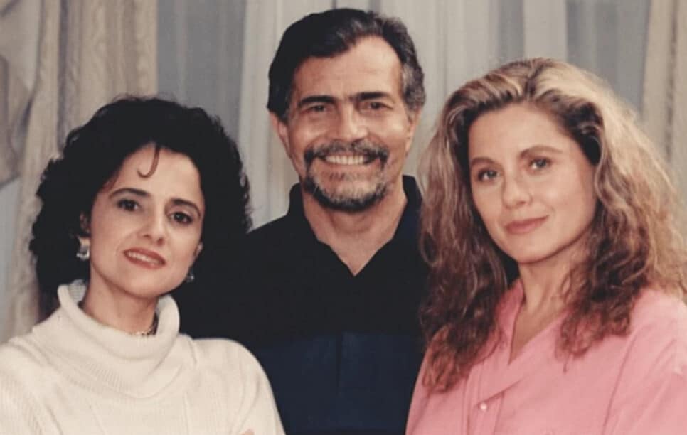 Marieta Severo, Tarcísio Meira e atriz em "Pátria Minha" (Foto Reprodução/Memória )