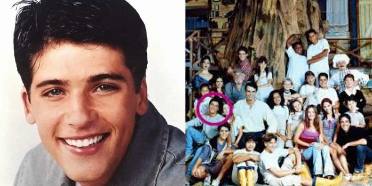 Bruno em "Chiquititas" (Foto Reprodução/Montagem)