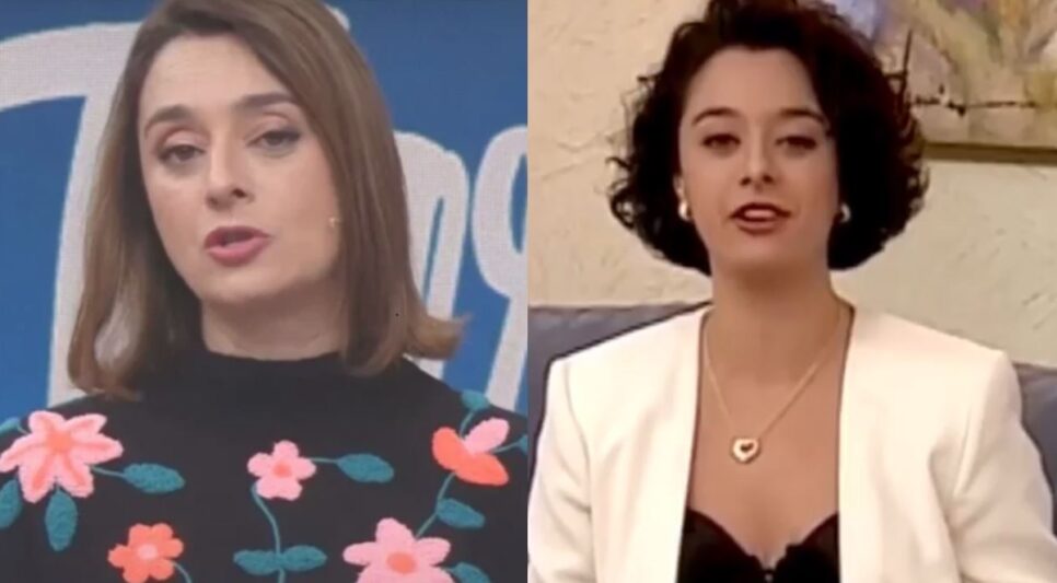 A apresentadora Catia Fonseca já trabalho na Record (Foto: Reprodução)