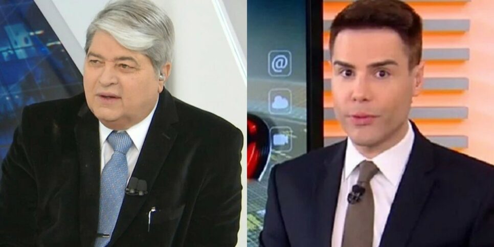 Datena e Luiz Bacci são concorrentes de horário na TV