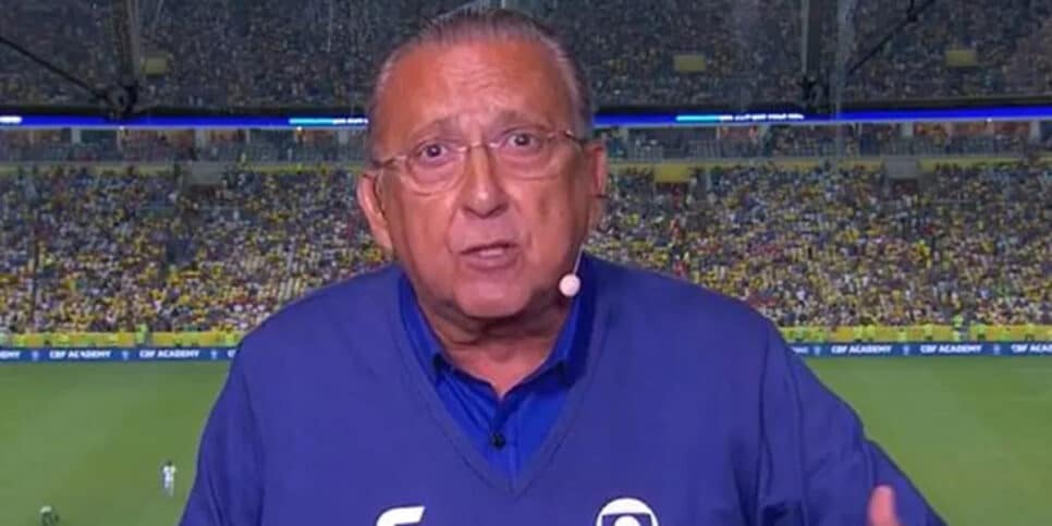 Galvão Bueno possui relíquia no meio do quintal (Foto Reprodução)