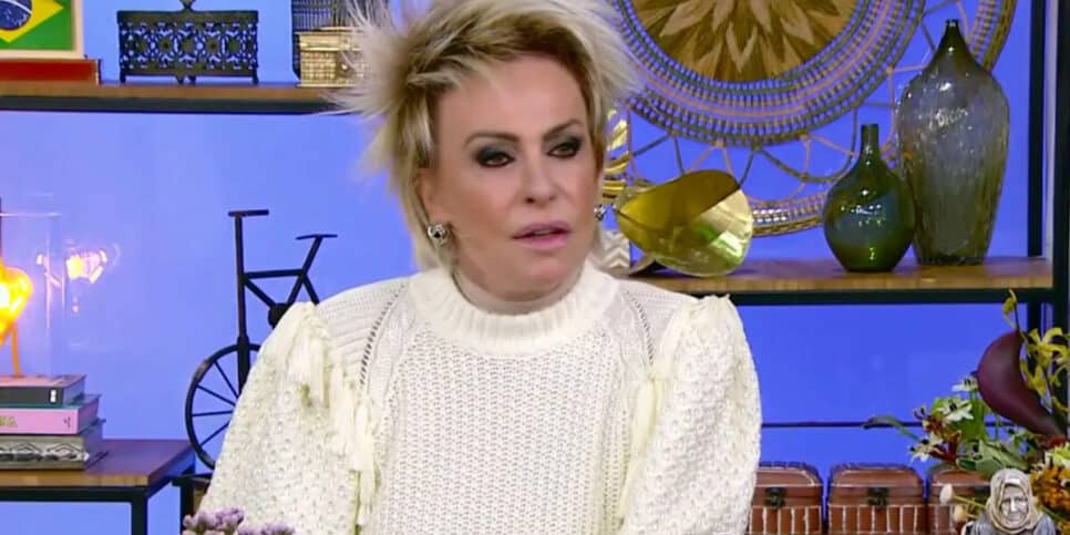 Ana Maria Braga está no "Mais Você" por anos, e é sucesso absoluto hoje (Foto Reprodução/Internet)