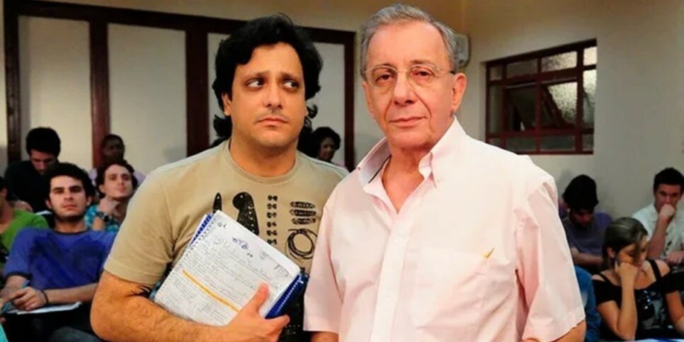 Lúcio Mauro Filho e Marco Nanini em A Grande Família (Foto: Divulgação)