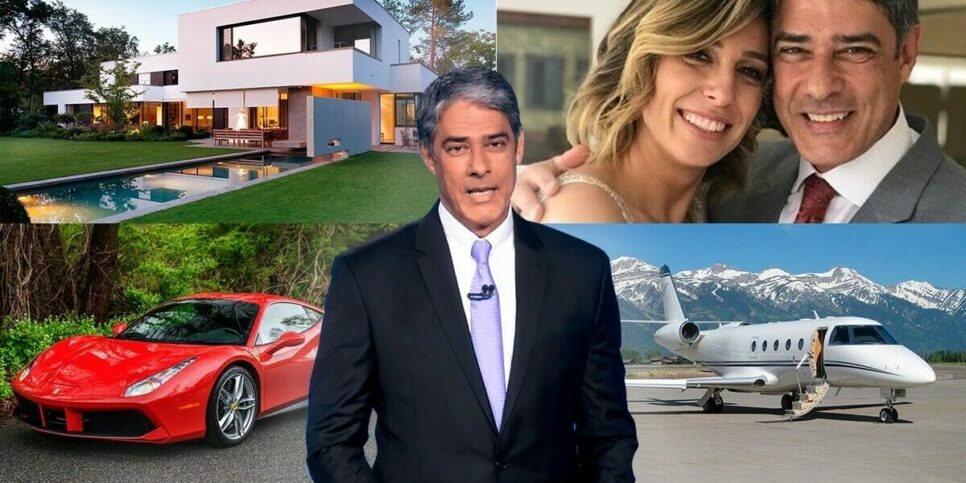 William Bonner acumulou uma fortuna absurda ao longo dos anos de sua carreira (Foto Reprodução/Youtube)