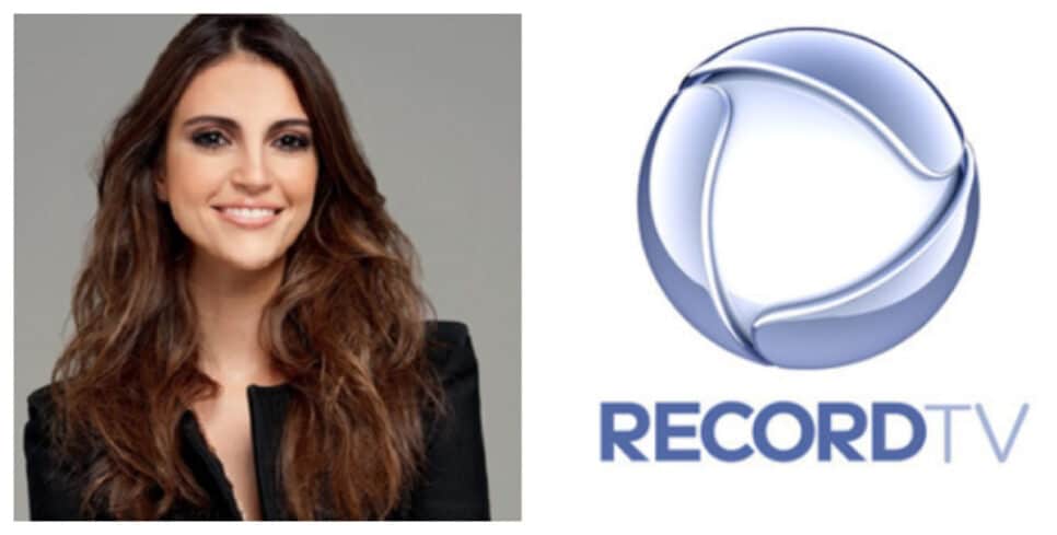 a apresentadora atualmente no SBT, abriu seu coração sobre suas primeiras experiências na televisão pela Record (Foto Reprodução/Montagem/Fatos da Tv)