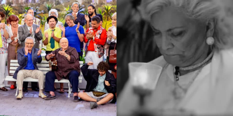 Astro de "A Praça é Nossa" teve uma experiência paranormal que chocou o público (Foto Reprodução/Montagem/Fatos da Tv)