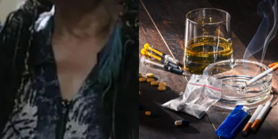 Ex estrela da Globo abusou das drogas e ainda saia com homens por dinheiro (Foto Reprodução/Montagem/Fatos da Tv)