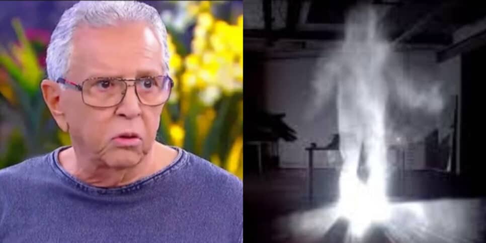 Carlos Alberto de Nóbrega recebeu um recado de outro plano que deixou o Brasil intrigado (Foto Reprodução/Montagem/Fatos da Tv)