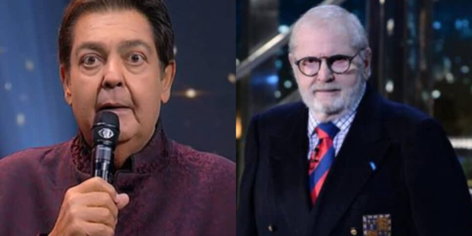 Faustão causou espanto com uma história durante apagão em programa (Foto Reprodução/Montagem/Fatos da Tv)