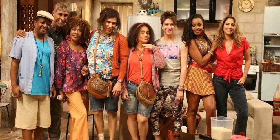 Elenco de "Tô de Graça" (Foto Reprodução/Internet)