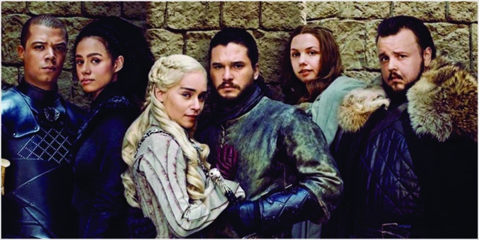 Ator Kit Harington em Game of Thrones (Foto: Reprodução)