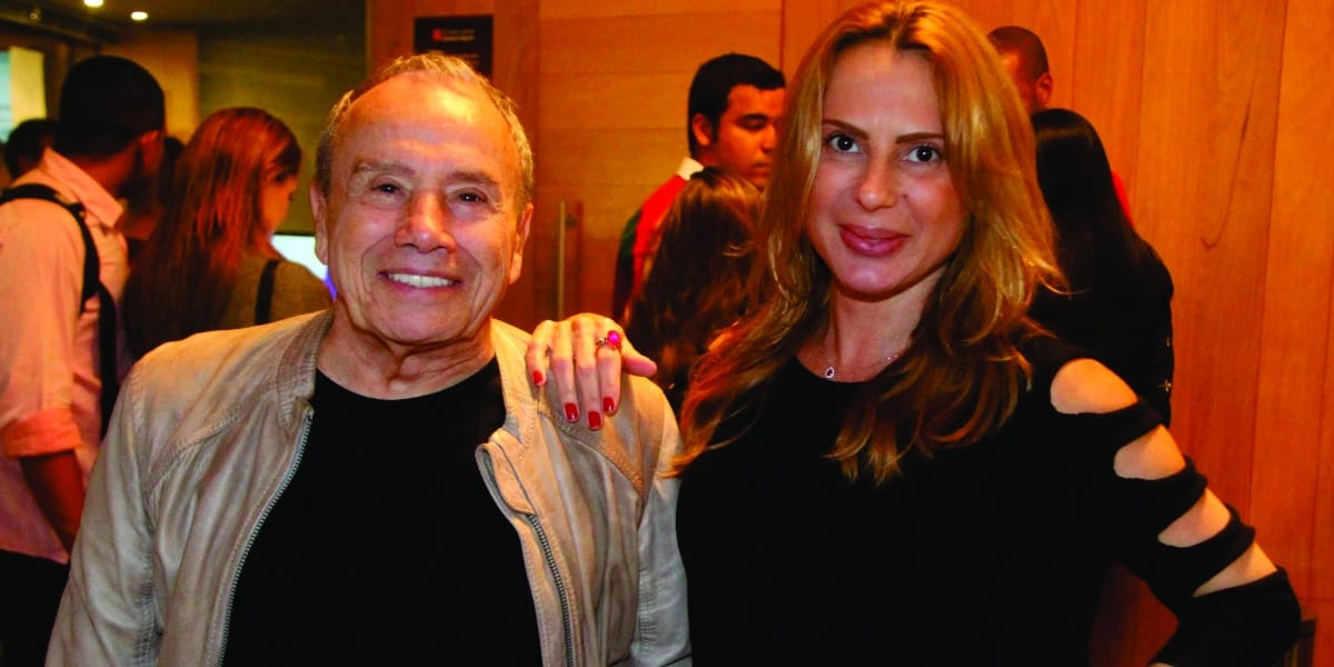 Ator Stênio Garcia e esposa Marilene Saade (Foto: Reprodução)