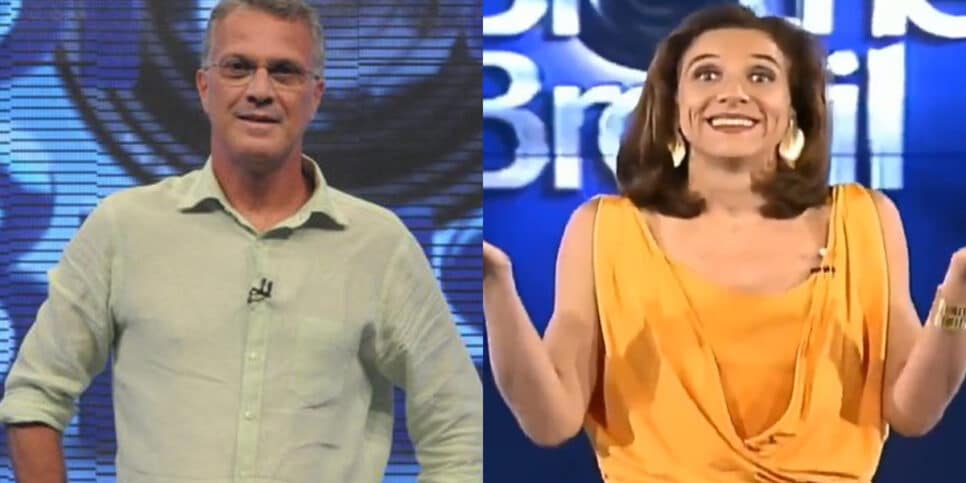 Apresentadora do primeiro BBB cometeu gafe ao vivo que resultou na sua demissão (Foto: Reprodução)