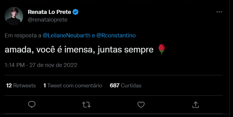 Renata Lo Prete também se solidarizou com o caso da colega e mandou mensagem de força (Foto Reprodução/Twitter)