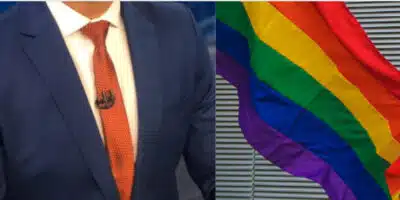Primeiro âncora assumido teve sua vida exposta e pediu demissão (Foto Reprodução/Montagem/Fatos da Tv)
