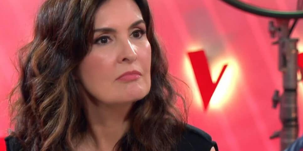 A apresentadora Fátima Bernardes