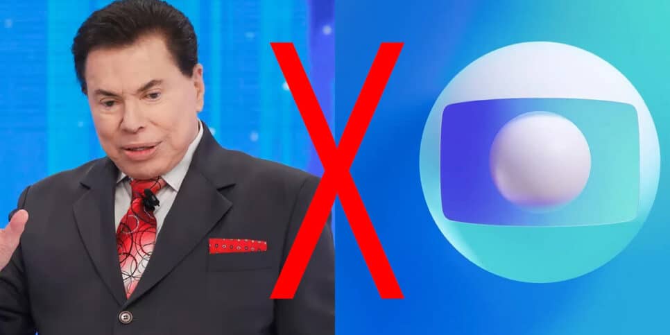 Silvio Santos bateu de frente com a Globo, mas conseguiu contornar a situação ao ser favor (Foto: Reprodução)