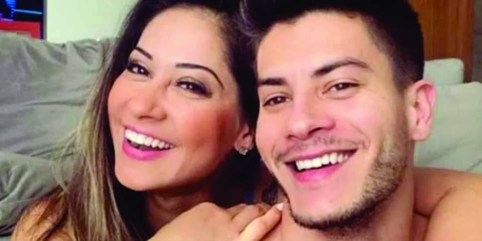 Influenciadora Mayra Cardi e Arthur Aguiar (Foto: Reprodução)