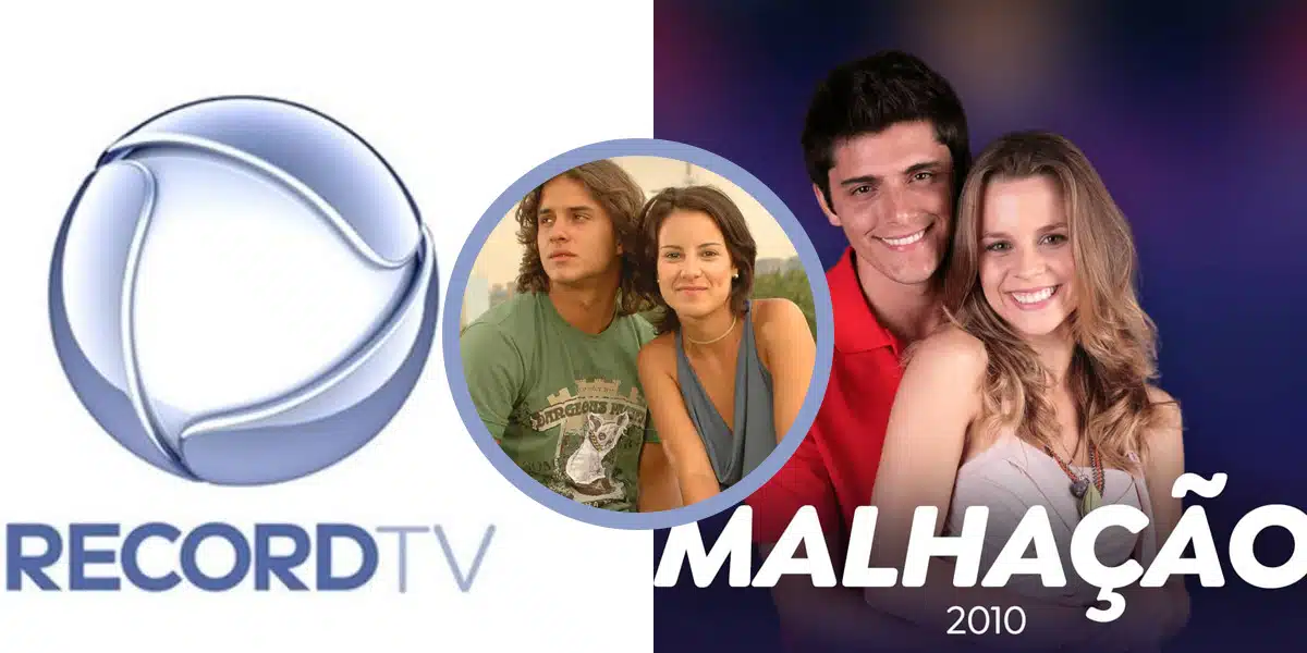 Record tentou imitar Globo ao fazer cópia de Malhação, mas se deu mal (Foto: Reprodução, Record, Globo)