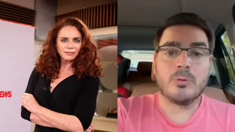 Leilane Neubarth e Constantino protagonizaram a maior briga na internet e deu o que falar (Foto Reprodução/Montagem/Internet)