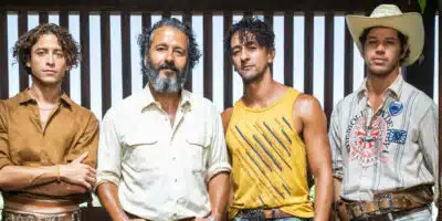 Galã de Pantanal da Globo surpreendeu ao falar sobre Marcos Palmeira em Pantanal (Foto: Reprodução)