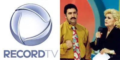 No desespero, Record estreitou uma versão de Ratinho, mas não obteve sucesso com a copia (Foto: Reprodução, Record, SBT)