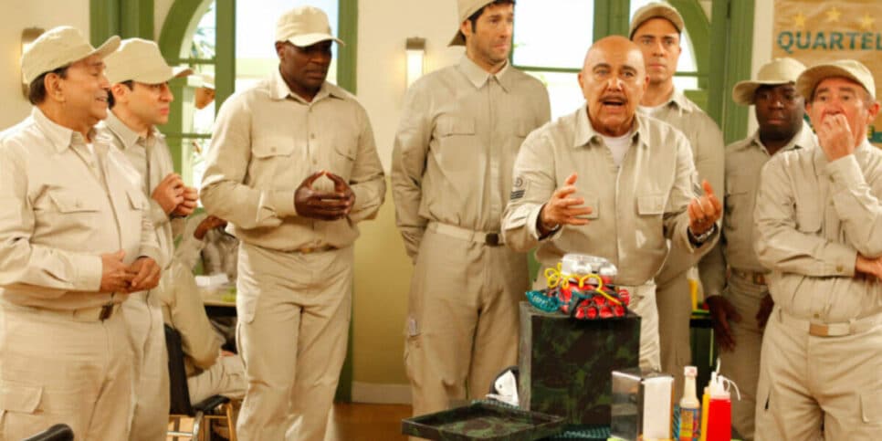 Elenco em "A Turma do Didi" na Globo (Foto Reprodução/Internet)