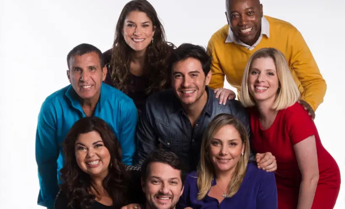 Elenco do humorístico "Tomara que caia" (Foto Reprodução/Globo)