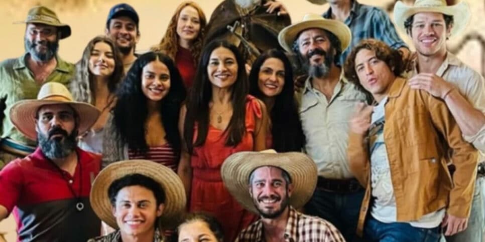 Elenco de "Pantanal" (Foto Reprodução/Internet)
