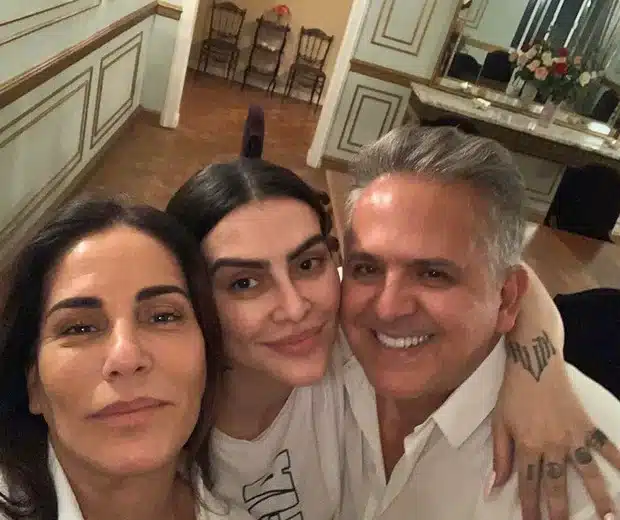 Glória Pires e Cleo Pires e Orlando de Morais (Foto Reprodução/Internet)