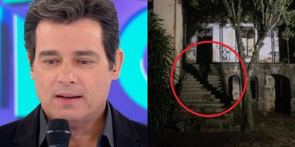 Apresentador Celso Portiolli revelou que estúdios do SBT são mal-assombrados (Foto: Reprodução, SBT)
