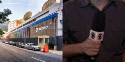 Jornalista da Globo fez denúncia ao vivo contra a emissora. (Foto: reprodução)