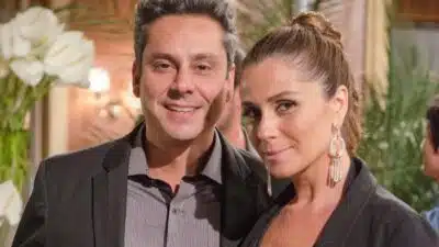 Stenio e Helô na novela Salve Jorge (Foto: Reprodução/Globo)