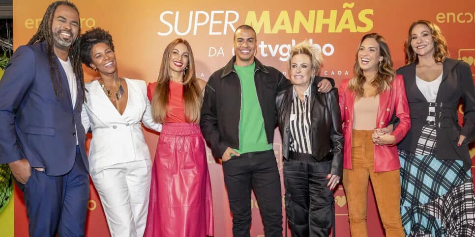 Apresentadores das manhãs da Globo (Foto Reprodução/Internet)