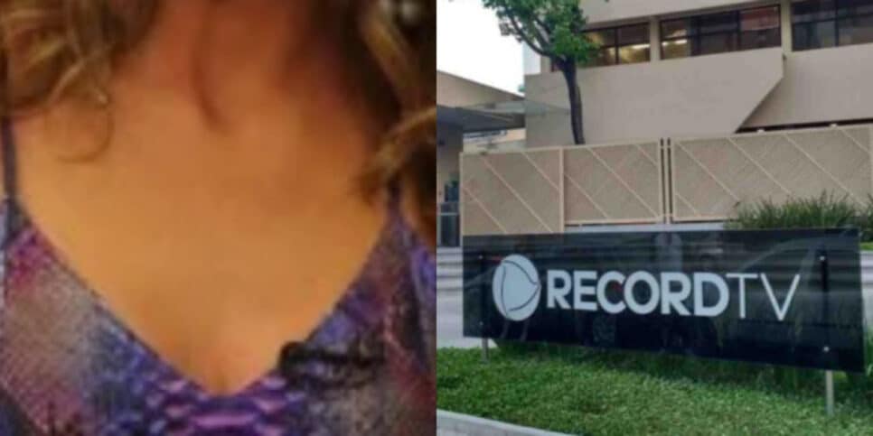Programa da Record virou "ringue de briga" e apresentadora teve que por ordem na casa (Foto Reprodução/Montagem/Fatos da Tv)
