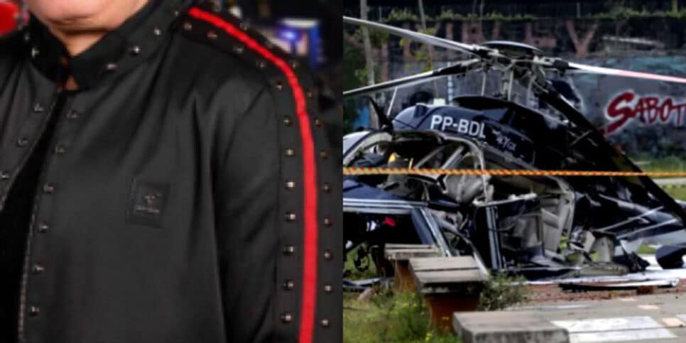 Cantor famoso quase morreu em acidente aéreo e estarreceu o público com declaração macabra: "Ia decepar"(Foto Reprodução/Montagem/Fatos da Tv)