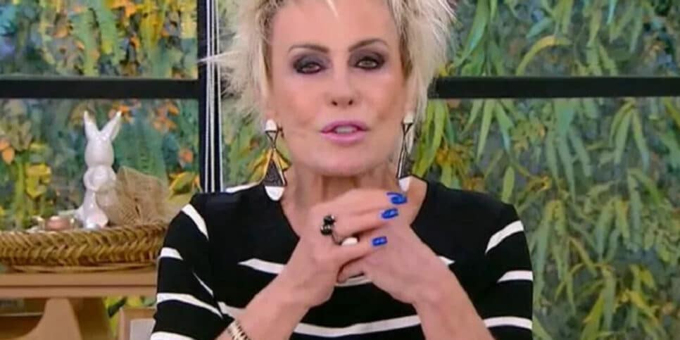 Ana Maria Braga se irritou após boatos (Foto Reprodução/Montagem/Fatos da Tv)