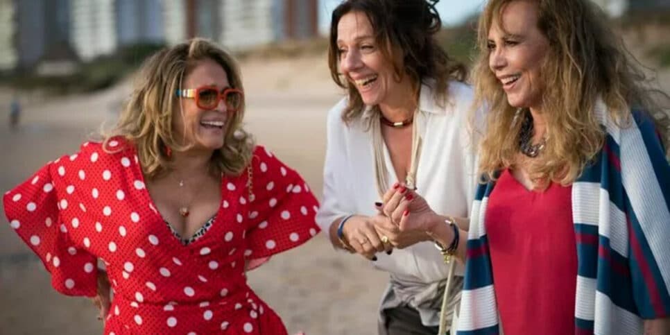 Susana Vieira, Arlete Salles e Rosi Campos em "Amigas de Sorte" (Foto Reprodução/Globoplay)