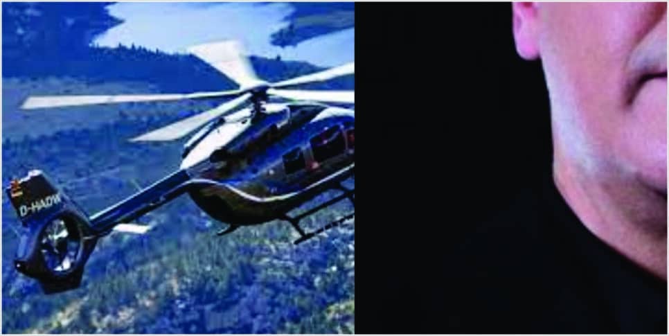 Artista da Globo sofreu acidente de helicóptero (Foto: Reprodução/ Montagem/ Fatos da TV)