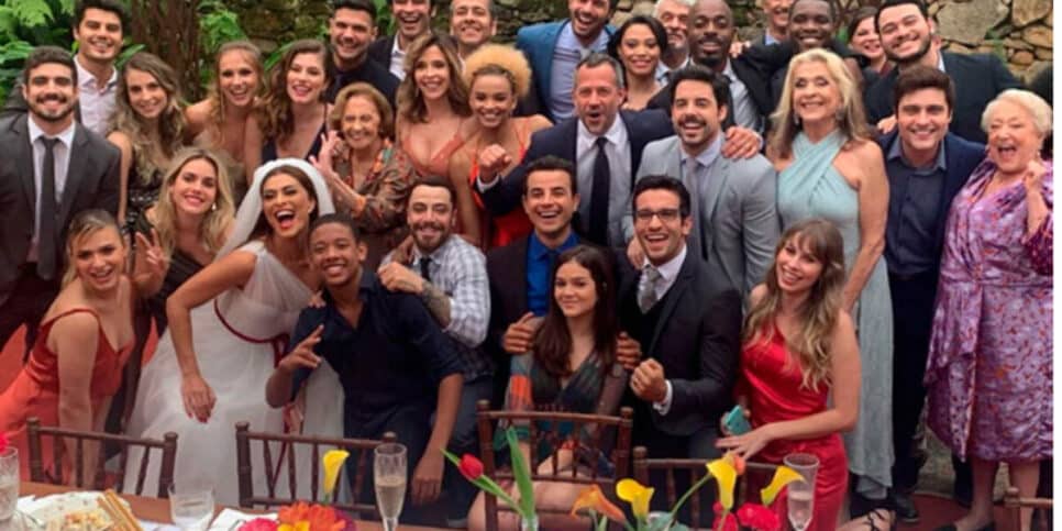 Elenco de "A Dona do Pedaço" novela da Globo (Foto Reprodução/Instagram)
