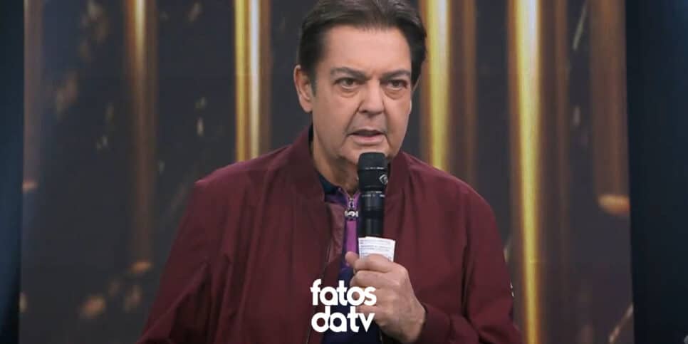 Record usou a baixa audiência de Faustão na Band para atacar o apresentador (Foto: Reprodução)