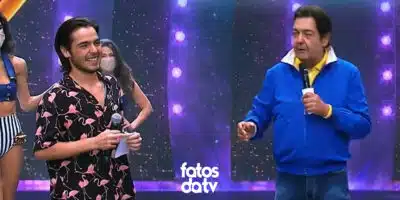Faustão acabou fazendo seu filho revelar segredo intimo para todos (Foto: Reprodução)